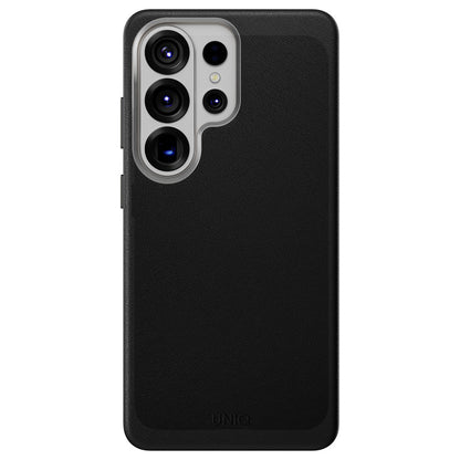 Husa pentru Samsung Galaxy S26 Ultra S948, UNIQ, Lyden Leatherette, Neagra