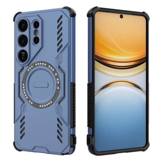 Husa MagSafe pentru Samsung Galaxy S26 Ultra, Techsuit, ArmorMag, Albastra