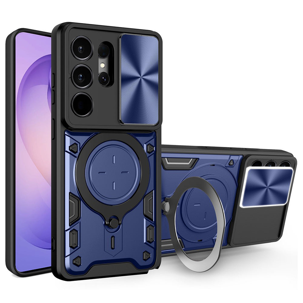 Husa pentru Samsung Galaxy S26 Ultra, Techsuit, CamGuard Pro, Albastra