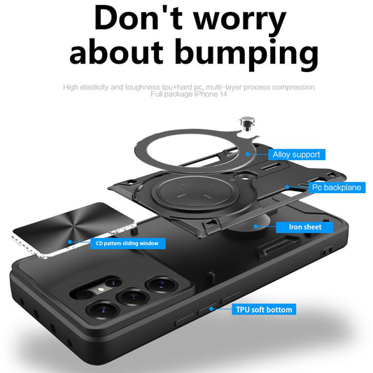 Husa pentru Samsung Galaxy S26 Ultra, Techsuit, CamGuard Pro, Mov