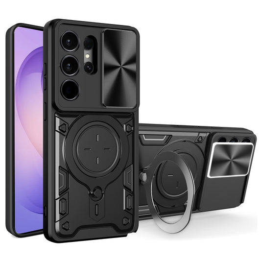 Husa pentru Samsung Galaxy S26 Ultra, Techsuit, CamGuard Pro, Neagra