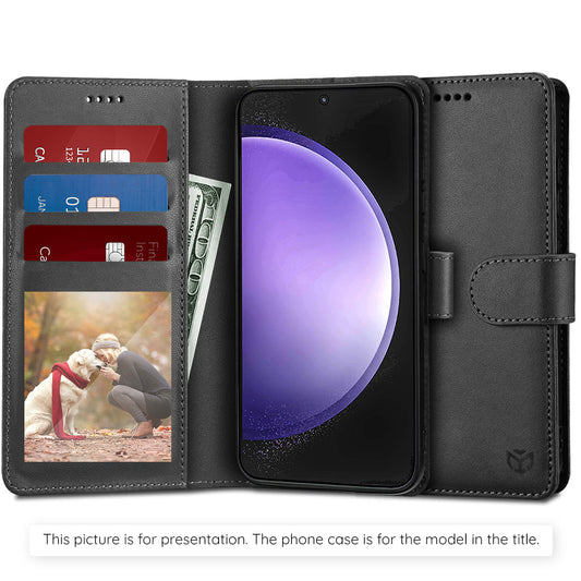 Husa pentru Samsung Galaxy S26 Ultra, Techsuit, Diary Book, Neagra