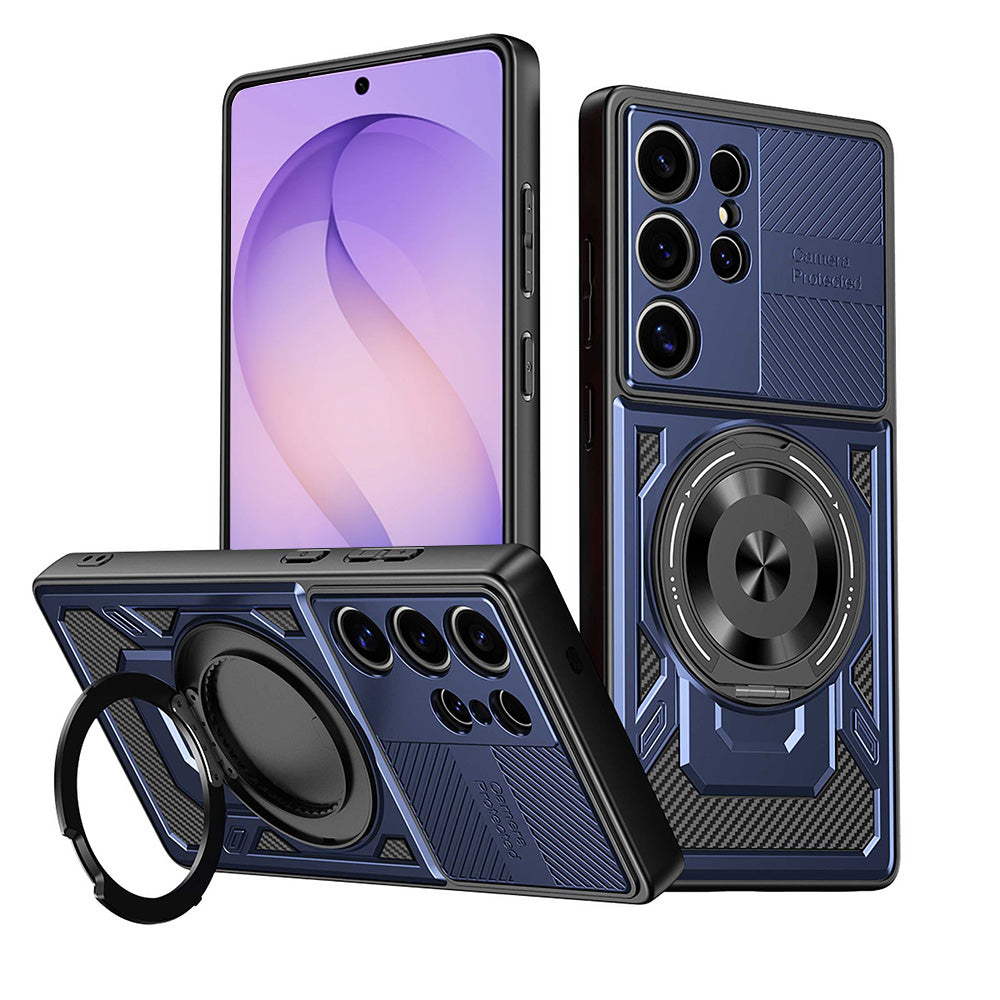 Husa pentru Samsung Galaxy S26 Ultra S948, Techsuit, RuggedCam, Albastra