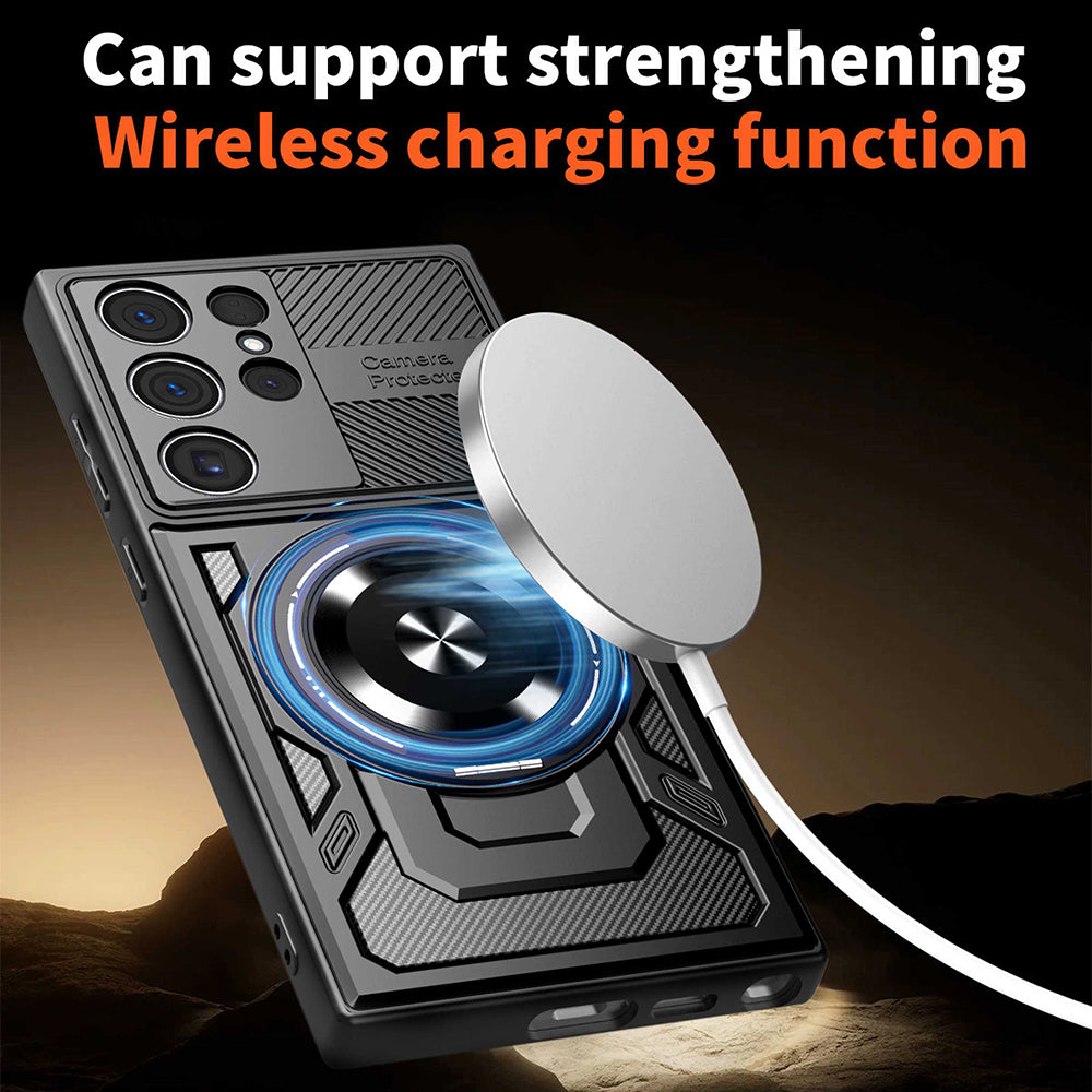 Husa pentru Samsung Galaxy S26 Ultra S948, Techsuit, RuggedCam, Albastra