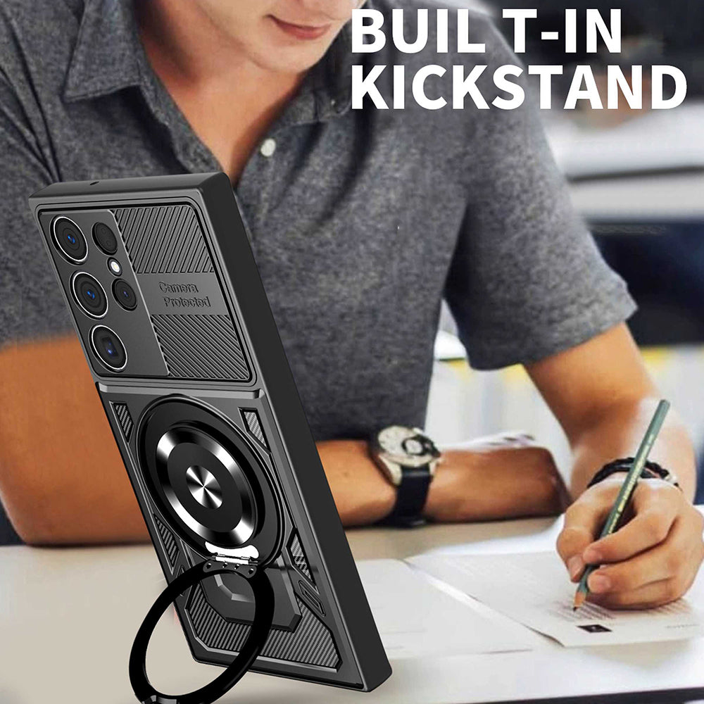 Husa pentru Samsung Galaxy S26 Ultra, Techsuit, RuggedCam, Mov