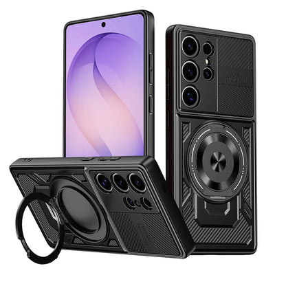 Husa pentru Samsung Galaxy S26 Ultra, Techsuit, RuggedCam, Neagra