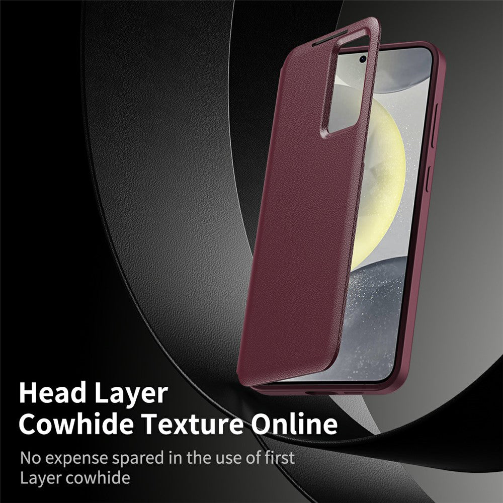 Husa pentru Samsung Galaxy S26 Ultra, Techsuit, SmartView, Rosie