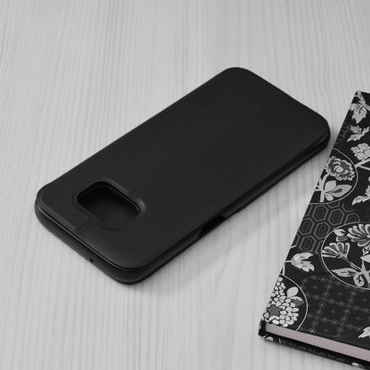 Husa pentru Samsung Galaxy S7 edge G935, Techsuit, eFold, Neagra