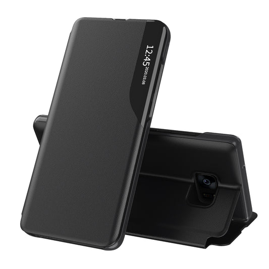 Husa pentru Samsung Galaxy S7 edge G935, Techsuit, eFold, Neagra