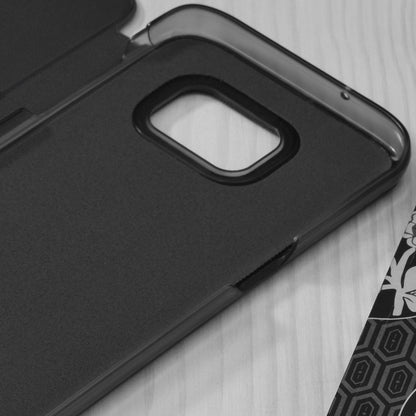 Husa pentru Samsung Galaxy S7 edge G935, Techsuit, eFold, Neagra