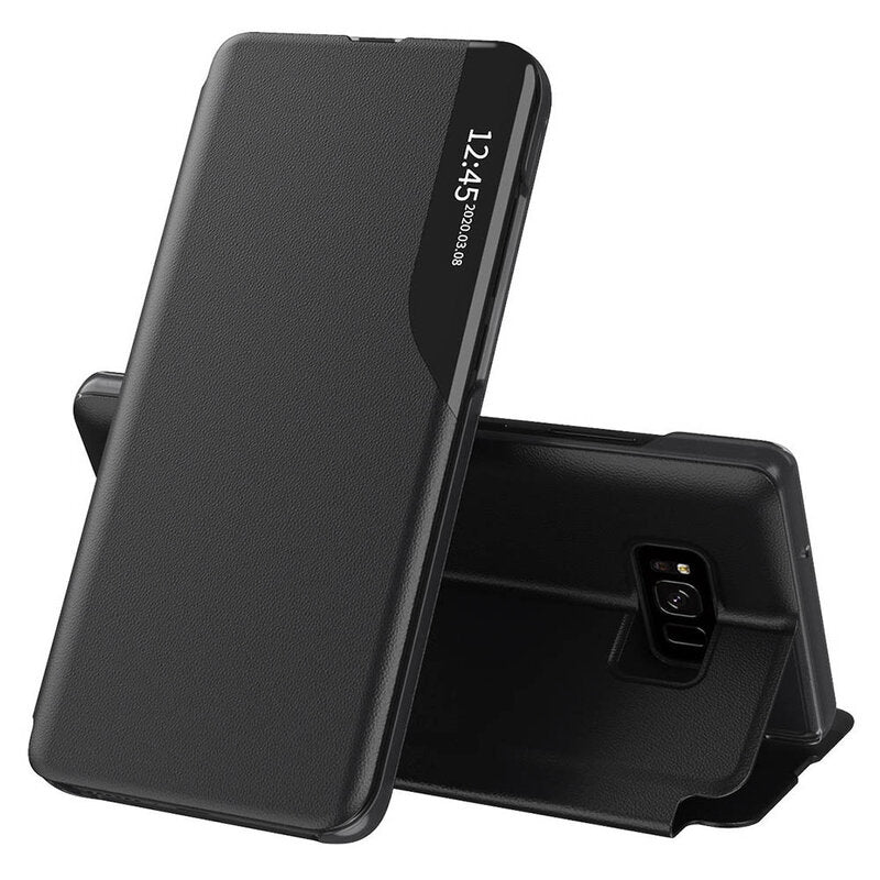 Husa pentru Samsung Galaxy S8+ G955, Techsuit, eFold, Neagra