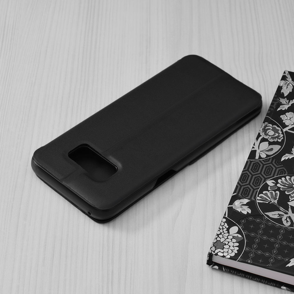 Husa pentru Samsung Galaxy S8+ G955, Techsuit, eFold, Neagra