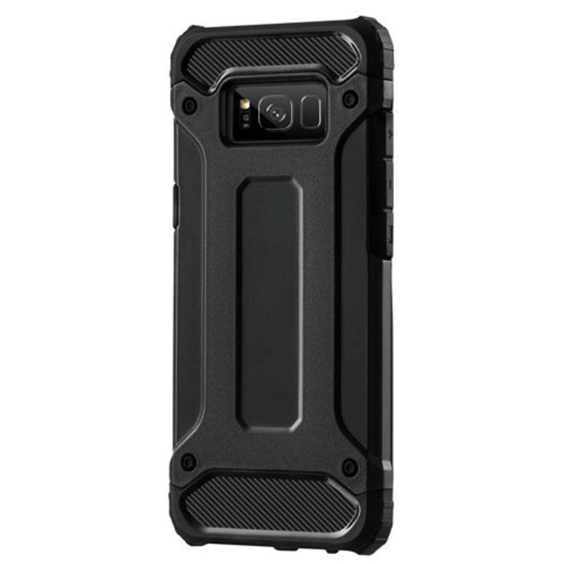Husa pentru Samsung Galaxy S8+ G955, Techsuit, Hybrid Armor, Neagra