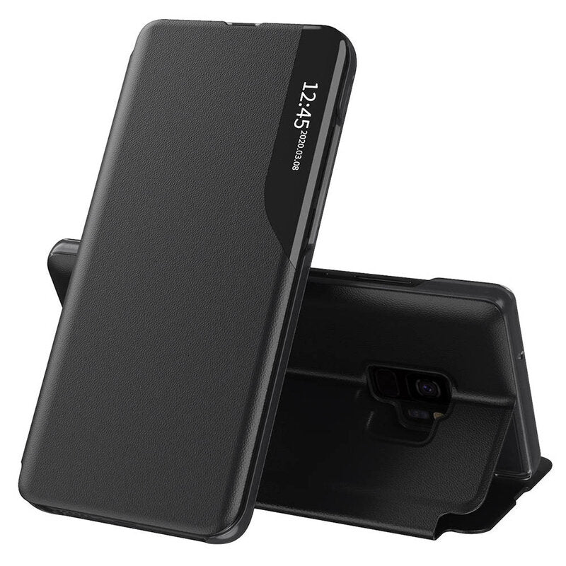 Husa pentru Samsung Galaxy S9 G960, Techsuit, eFold, Neagra
