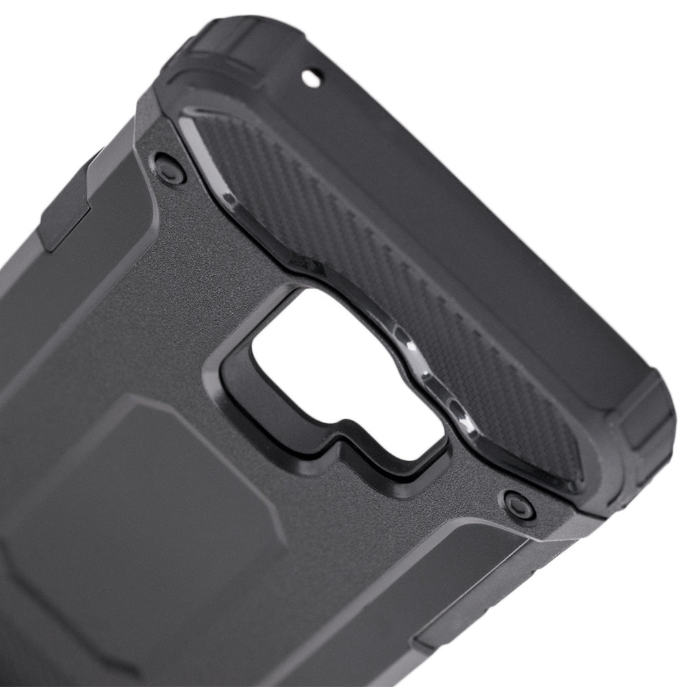 Husa pentru Samsung Galaxy S9 G960, Techsuit, Hybrid Armor, Neagra