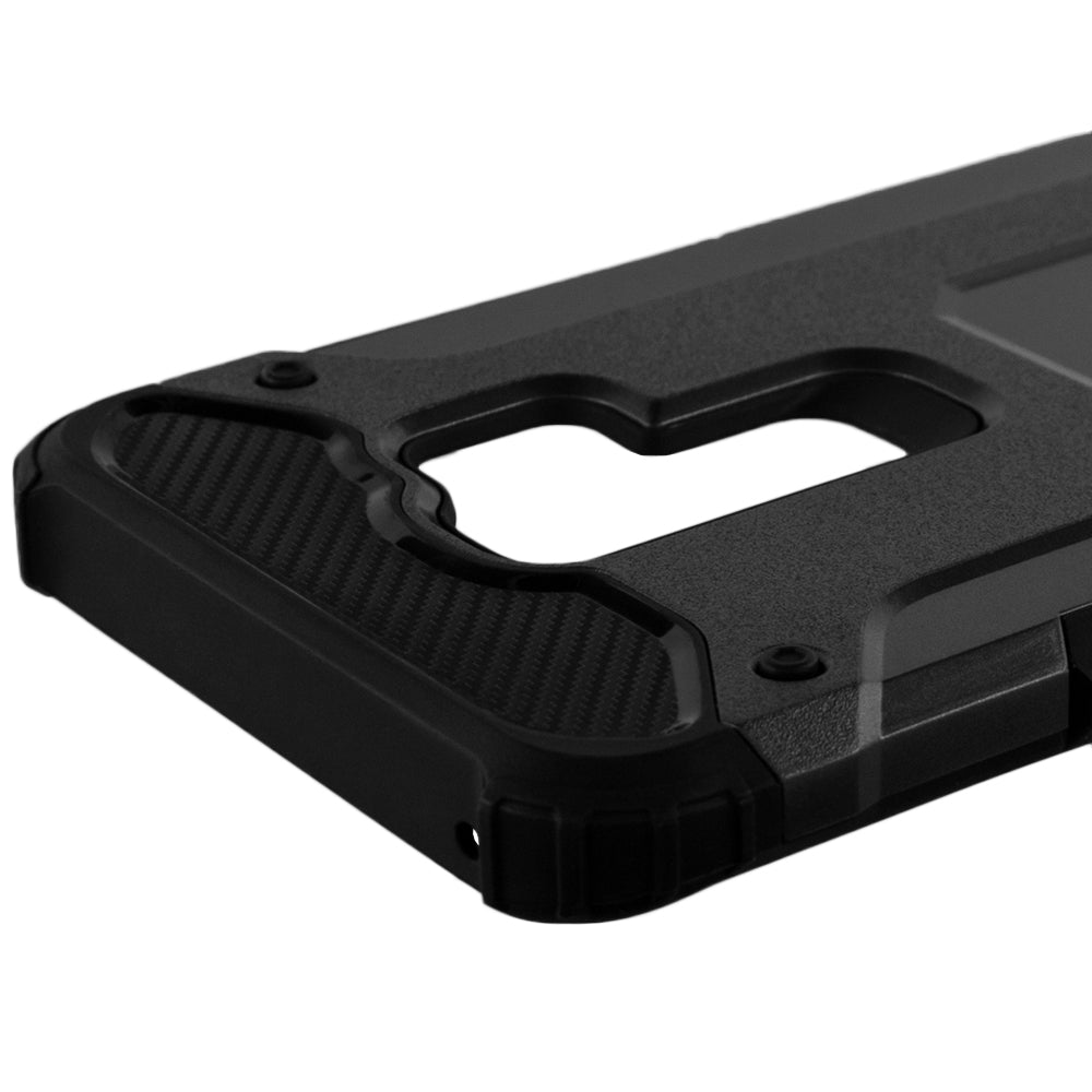 Husa pentru Samsung Galaxy S9+ G965, Techsuit, Hybrid Armor, Neagra