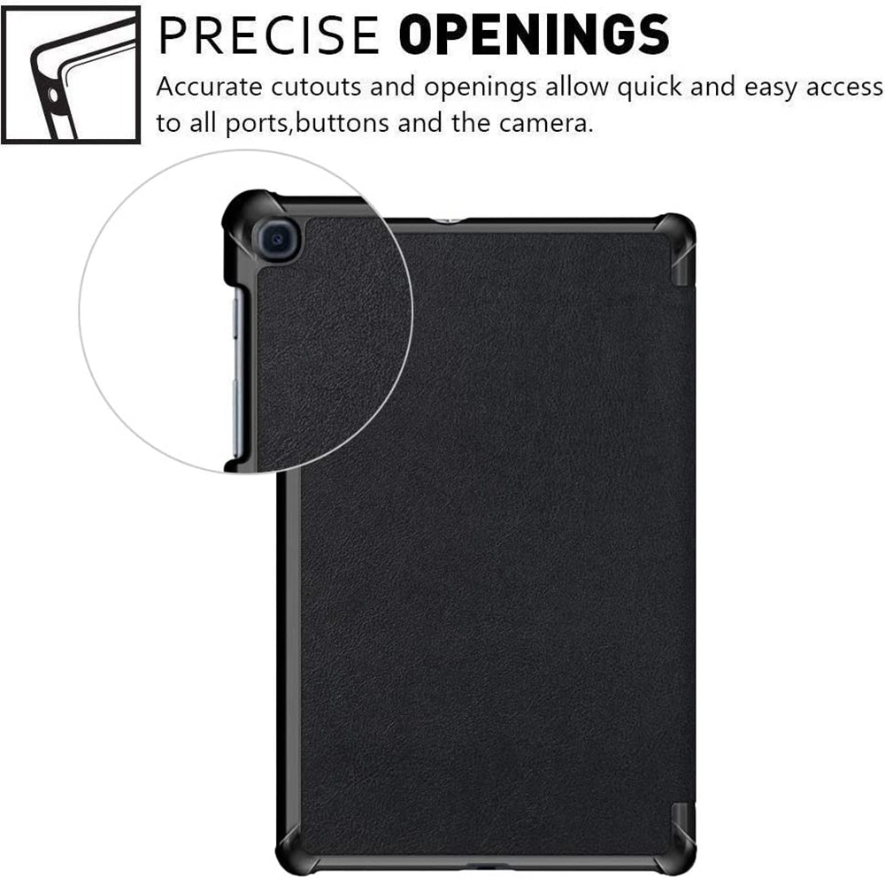 Husa pentru Samsung Galaxy Tab A 10.1 (2019), Techsuit, FoldPro, Neagra