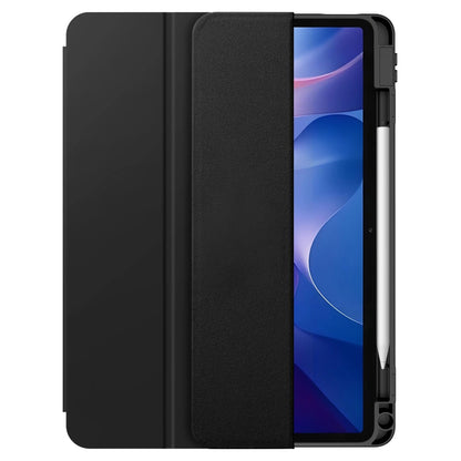 Husa pentru Samsung Galaxy Tab A11+ / Tab A9+, Techsuit, Flex Trifold, Neagra