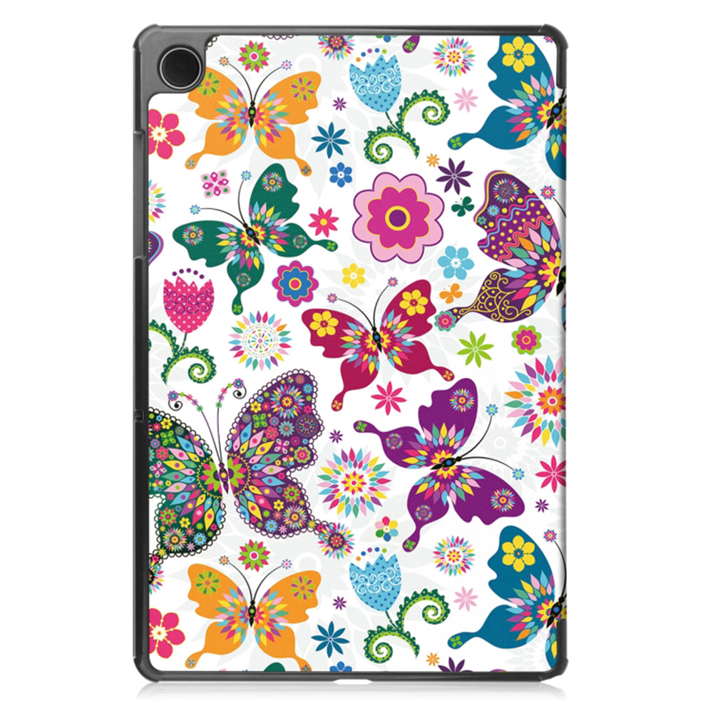 Husa pentru Samsung Galaxy Tab A11+ / Tab A9+, Techsuit, FoldPro Butterfly, Multicolor