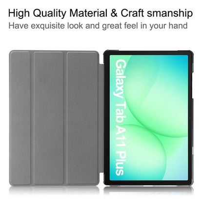 Husa pentru Samsung Galaxy Tab A11+ / Tab A9+, Techsuit, FoldPro, Roz