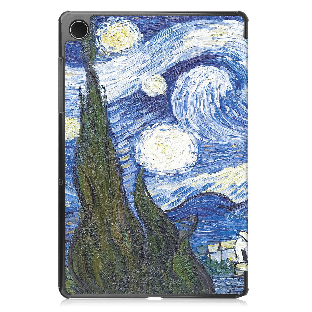 Husa pentru Samsung Galaxy Tab A11+ / Tab A9+, Techsuit, FoldPro Starry Night, Multicolor