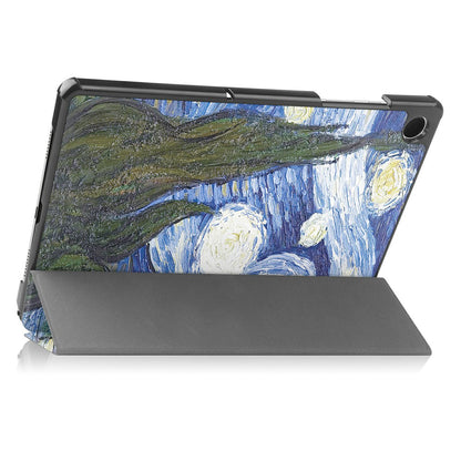 Husa pentru Samsung Galaxy Tab A11+ / Tab A9+, Techsuit, FoldPro Starry Night, Multicolor