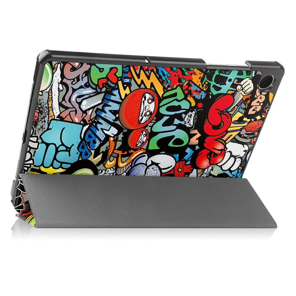 Husa pentru Samsung Galaxy Tab A11+ / Tab A9+, Techsuit, FoldPro Urban Vibe, Multicolor