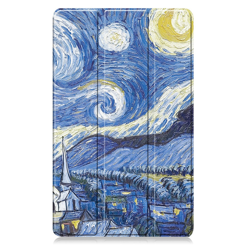 Husa pentru Samsung Galaxy Tab A11 / Tab A9, Techsuit, FoldPro Starry Night New Model, Multicolor