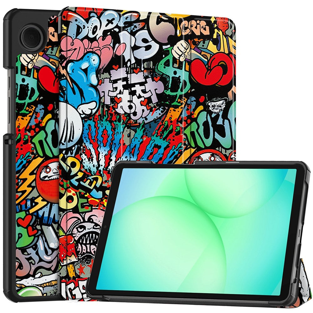 Husa pentru Samsung Galaxy Tab A11 / Tab A9, Techsuit, FoldPro Urban, Multicolor