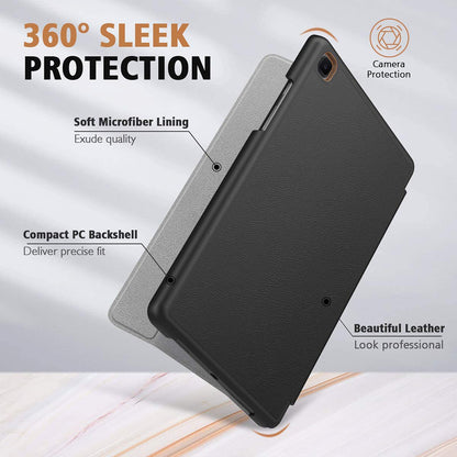 Husa pentru Samsung Galaxy Tab A7 10.4 (2020) / Tab A7 10.4 (2022), Techsuit, FoldPro, Neagra