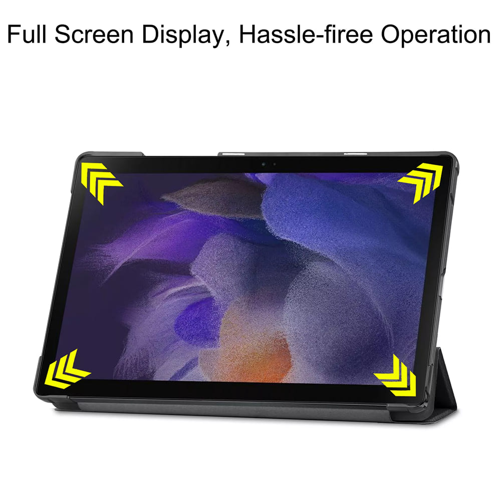 Husa pentru Samsung Galaxy Tab A8 10.5 (2021), Techsuit, FoldPro, Neagra