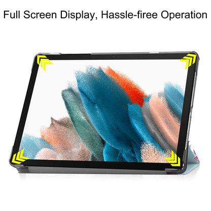 Husa pentru Samsung Galaxy Tab A9+, Techsuit, FoldPro Unicorn, Multicolor