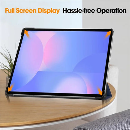 Husa pentru Samsung Galaxy Tab S10 FE+, Techsuit, FoldPro, Albastra