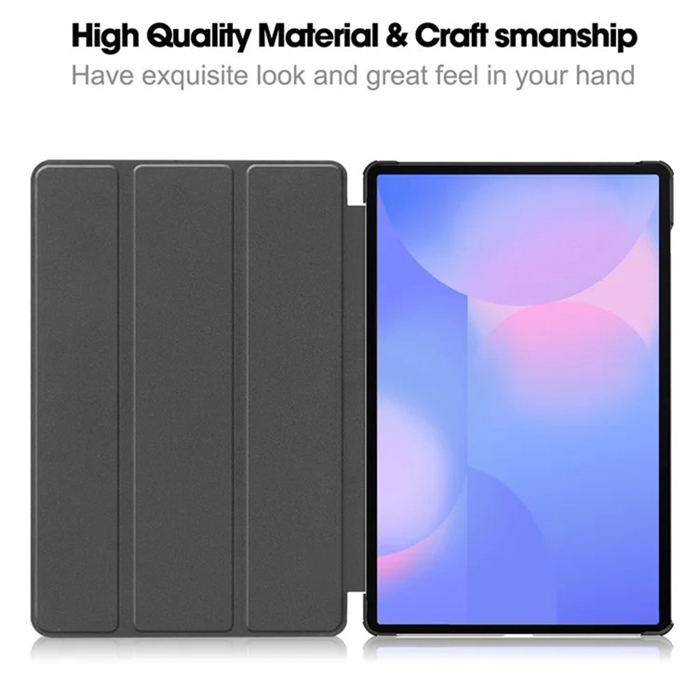 Husa pentru Samsung Galaxy Tab S10 FE+, Techsuit, FoldPro, Neagra
