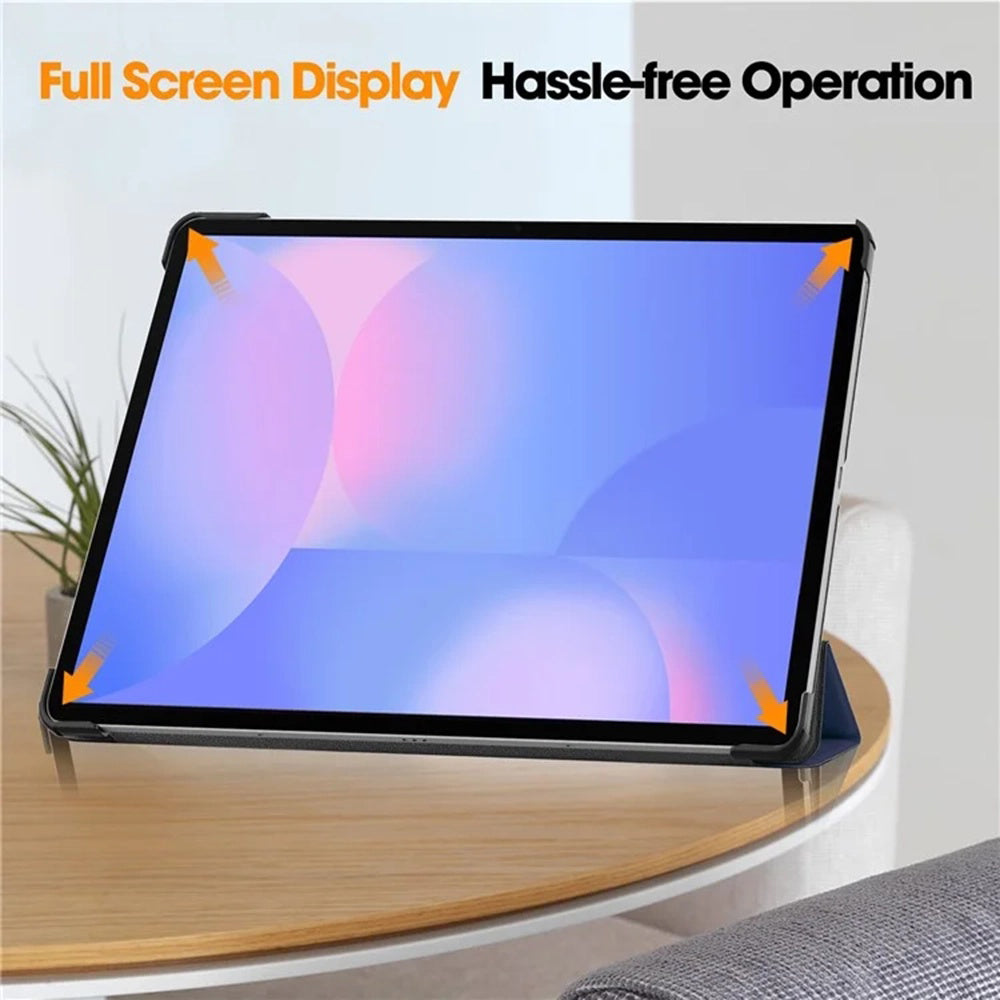 Husa pentru Samsung Galaxy Tab S10 FE+, Techsuit, FoldPro, Rosie