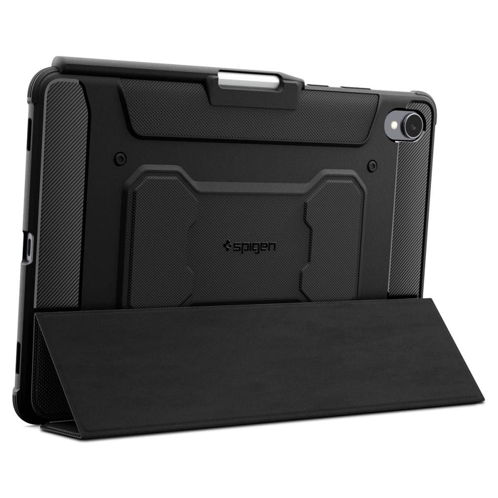 Husa pentru Samsung Galaxy Tab S11, Spigen, Rugged Armor Pro, Neagra ACS10149
