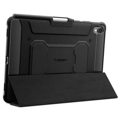 Husa pentru Samsung Galaxy Tab S11, Spigen, Rugged Armor Pro, Neagra ACS10149