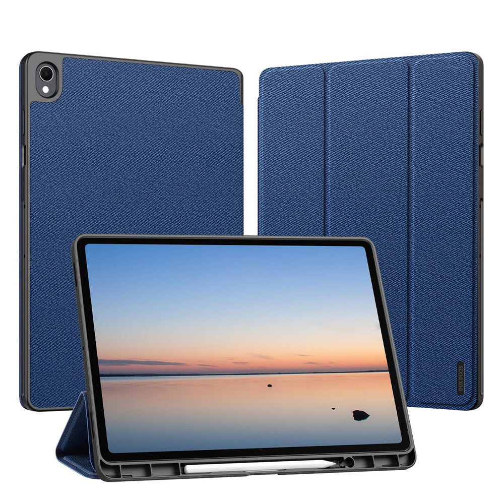 Husa pentru Samsung Galaxy Tab S12 Plus, DUX DUCIS, Domo wih Pen Holder, Albastra