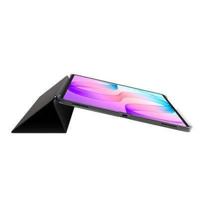 Husa pentru Samsung Galaxy Tab S12 Plus, Spigen, Liquid Air Folio, Neagra ACS11828