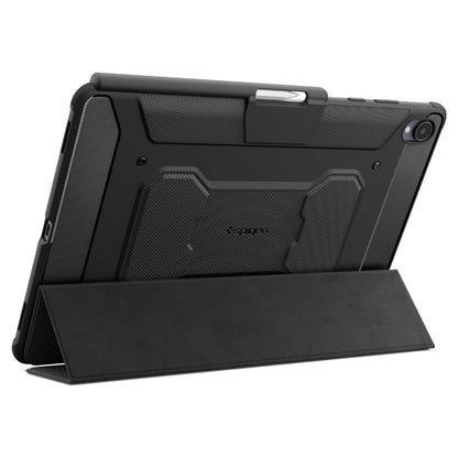 Husa pentru Samsung Galaxy Tab S12 Plus, Spigen, Rugged Armor Pro, Neagra ACS11822
