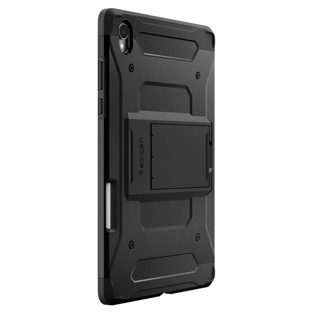 Husa pentru Samsung Galaxy Tab S12 Plus, Spigen, Tough Armor Pro, Neagra ACS11827