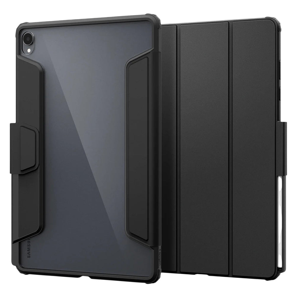 Husa pentru Samsung Galaxy Tab S12 Plus, Spigen, Ultra Hybrid Pro, Neagra ACS11825