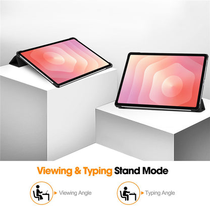 Husa pentru Samsung Galaxy Tab S12 Plus, Techsuit, FoldPro, Roz Aurie