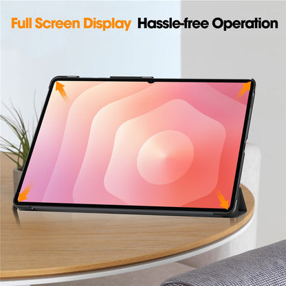 Husa pentru Samsung Galaxy Tab S12 Ultra / Tab S11 Ultra, Techsuit, FoldPro Butterfly, Multicolor
