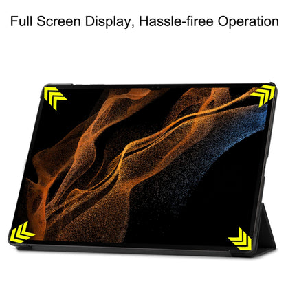 Husa pentru Samsung Galaxy Tab S9 FE / Tab S9 / Tab S10 FE, Techsuit, FoldPro Butterfly, Multicolor