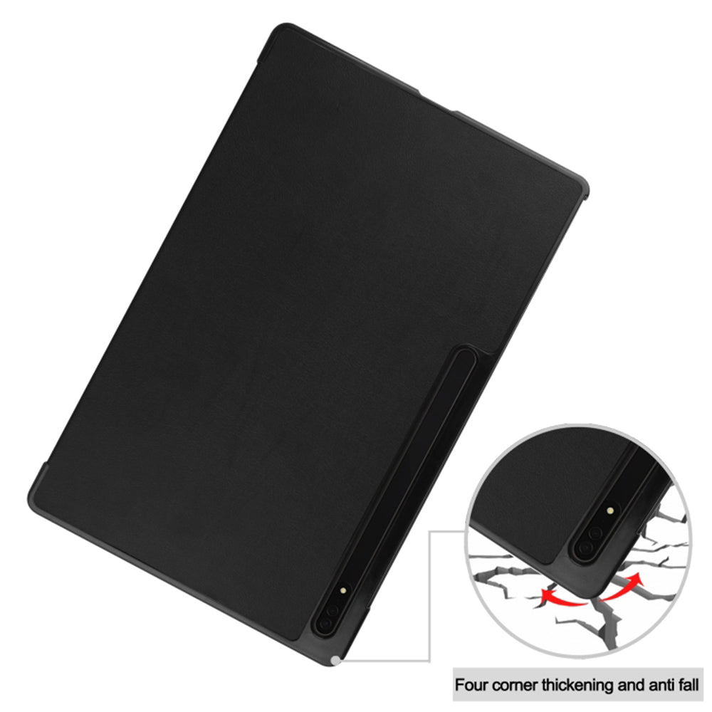 Husa pentru Samsung Galaxy Tab S9 FE / Tab S9 / Tab S10 FE, Techsuit, FoldPro Butterfly, Multicolor