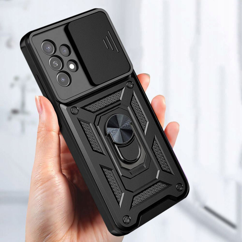 Husa pentru Samsung Galaxy Xcover7 G556, Techsuit, CamShield, Neagra