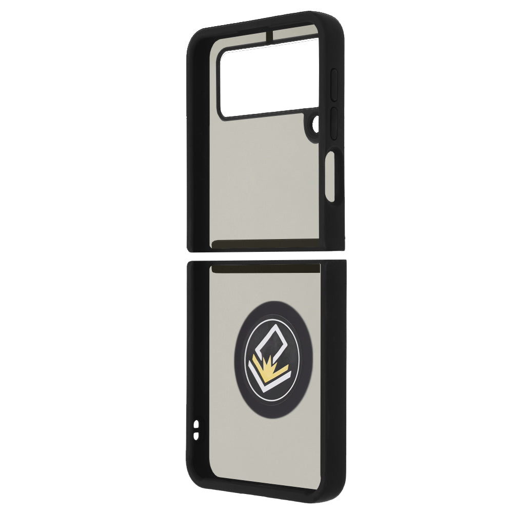 Husa pentru Samsung Galaxy Z Flip3 5G F711, Techsuit, Glinth, Neagra