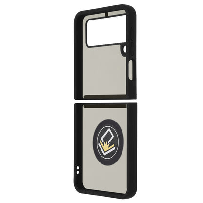 Husa pentru Samsung Galaxy Z Flip3 5G F711, Techsuit, Glinth, Neagra