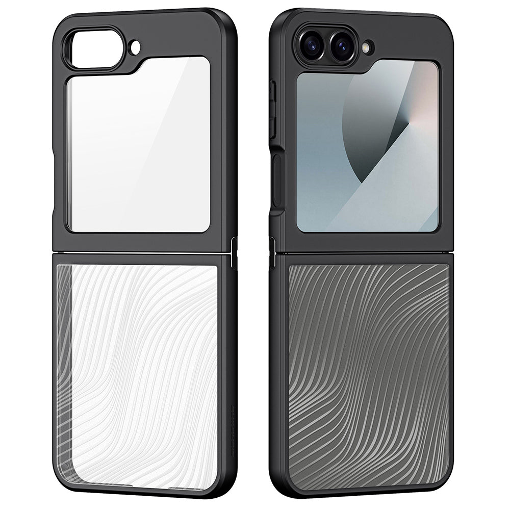 Husa pentru Samsung Galaxy Z Flip6 F741, DUX DUCIS, Aimo, Neagra